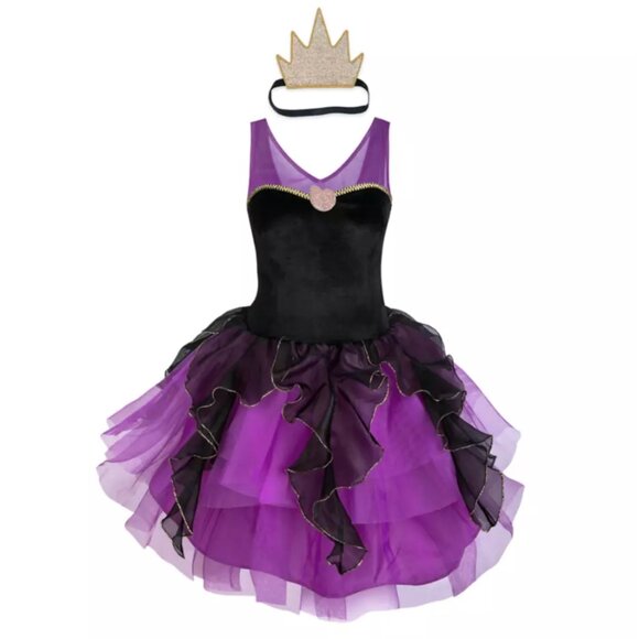 Disney Dresses & Skirts - New Disney Store Ursula Villain Costume Tutu Dress Adult XS The Little Mermaid